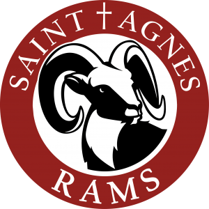 Saint Agnes Catholic School Ram Logo